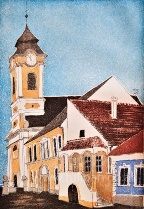 Trausdorf-Kirche und Pfarrhof